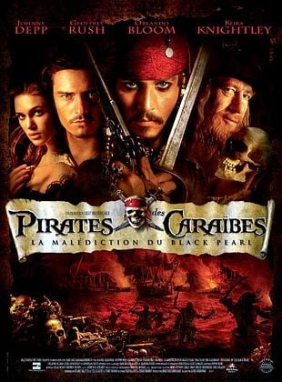 Affiche de Pirates des Caraïbes : La Malédiction du Black Pearl